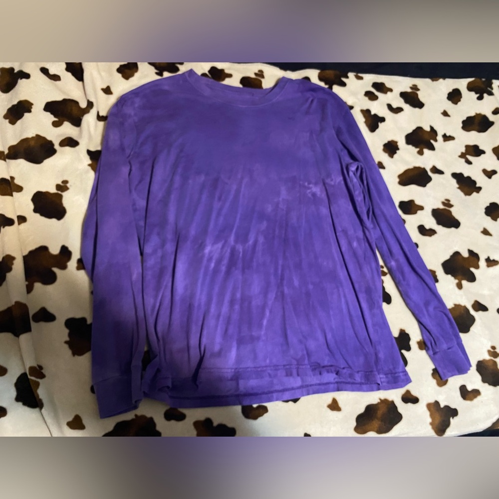 Ivory Ella Purple Long Sleeve Tee